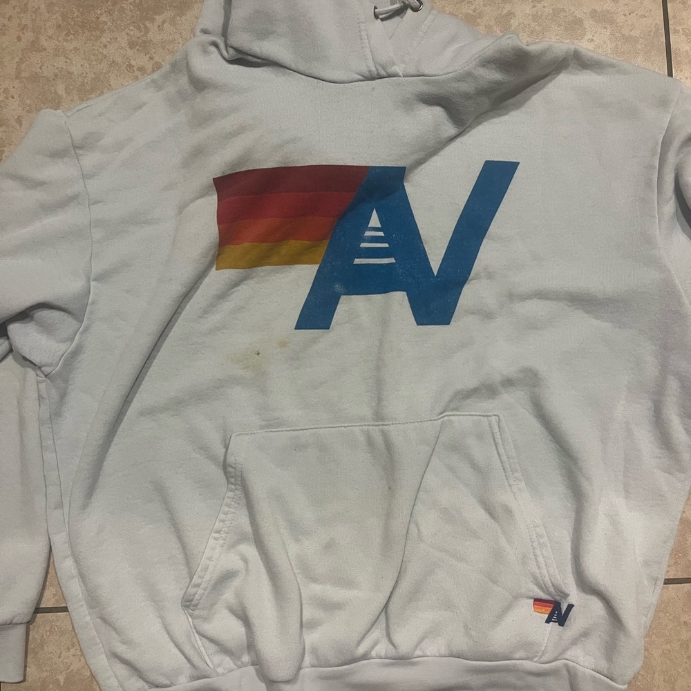 Aviator Nation heavily used hoodie Large